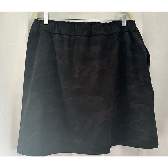 Hilary Radley pull-up skirt black camouflage sz XXL - Picture 1 of 5